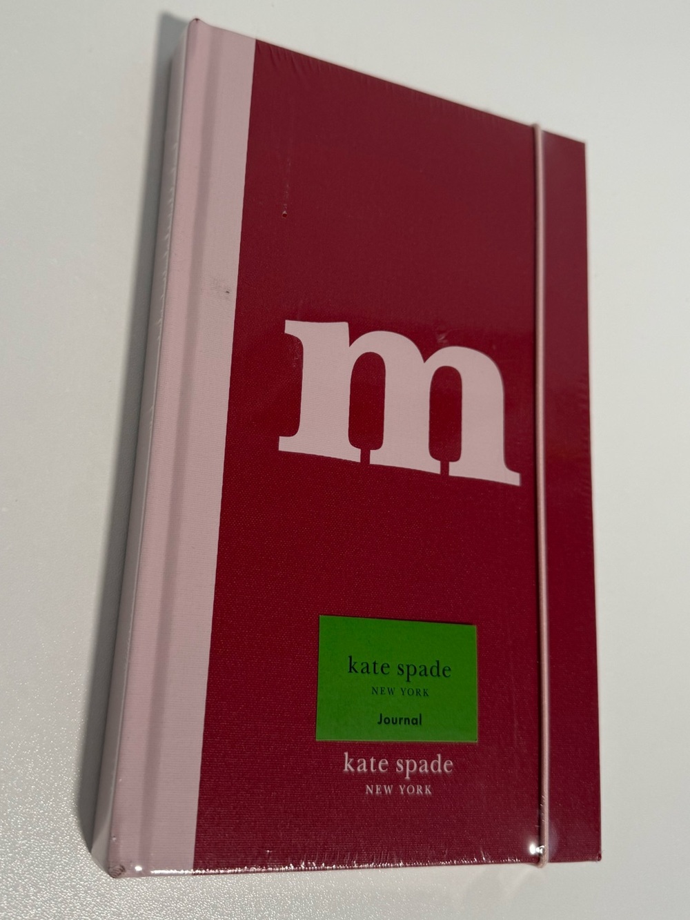 kate spade Pink & Magenta Monogram Hardcover Journal
